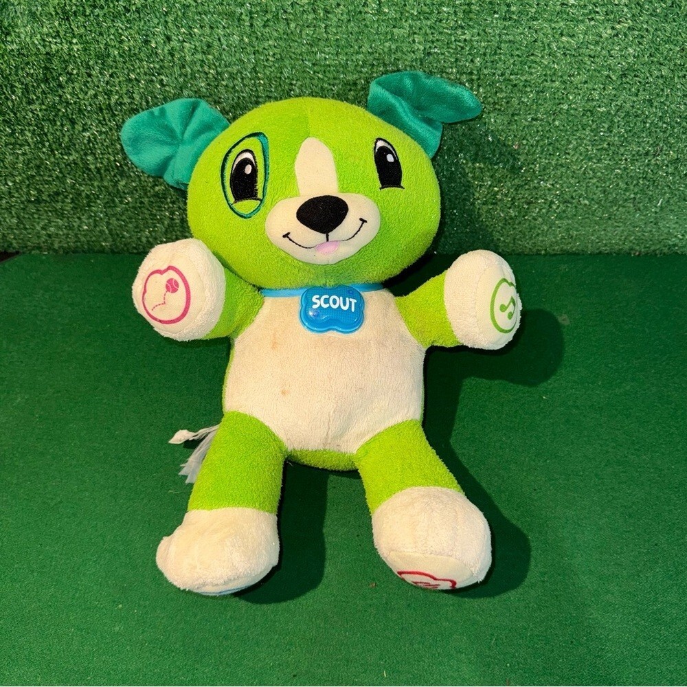LeapFrog‎ My Pal Scout interactive learning toy Green Puppy Dog